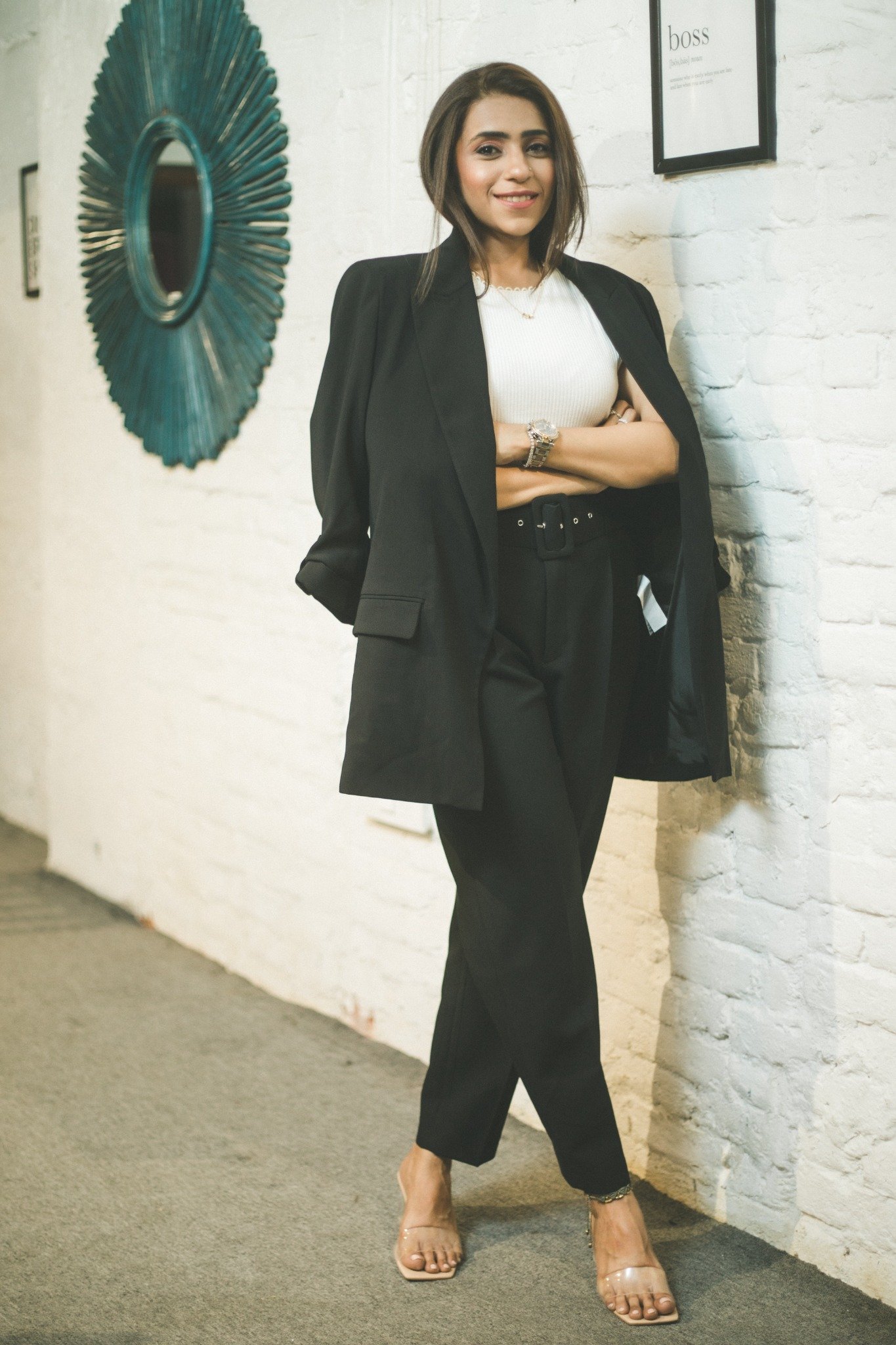 Charu professional standing portrait